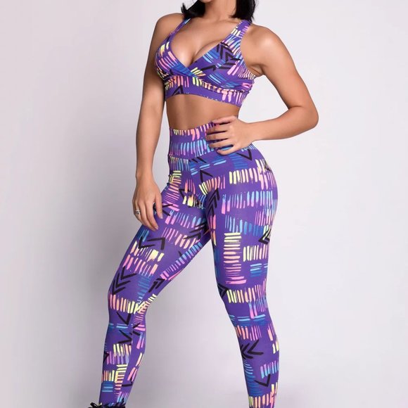 NWT - DLK Set of Legging and Top Fitness - Picture 3 of 10